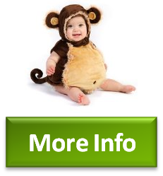 Mischievous Monkey Infant/Toddler Costume1218 MonthsAs Shown 